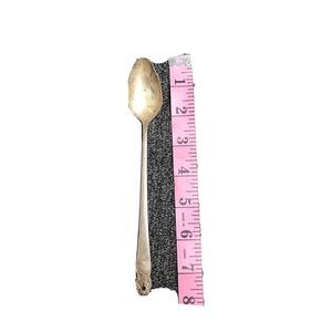 Rose Point by Wallace Sterling Silver Iced Tea Spoon 7 5/8"